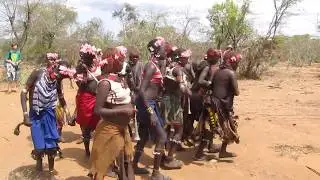 Bull Jumping ceremony Ethiopia, by Nour Dupir