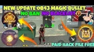 Ob43 Magic Bullet + Hologram Config File | Free Fire Rank Working Anti-Blacklist Obb Patch File FF💯