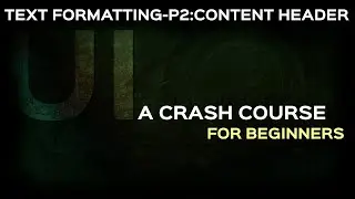 Semantic UI Text formatting tutorial- Part2-Content Header Classes