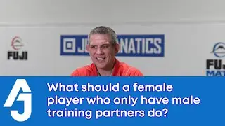 Female athletes with only male training partners