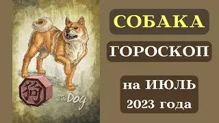 СОБАКА - ГОРОСКОП на ИЮЛЬ 2023 года УДАЧА┃
