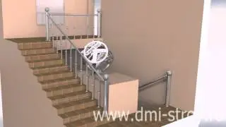 Вращающийся куб из логотипов