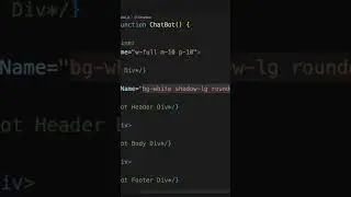 Build ChatBot UI with Tailwind and React/NextJS 
