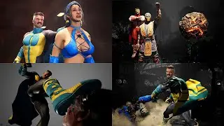 Mortal Kombat 1 - Omni-Man & Tremor All Fatalities & Brutalities @ 4K 60ᶠᵖˢ ✔