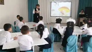 Сеитжапарова Ж. А., тәрбиеші Ы.Алтынсарин "Құмырсқа, өрмекші және қарлығаш" әңгімесі