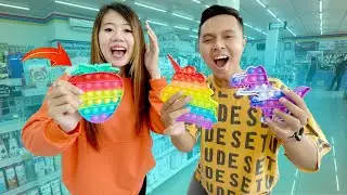 CHALLENGE POP IT PART 3 DI INDOMARET!! BANYAK HADIAH AUTO BANGKRUT!!