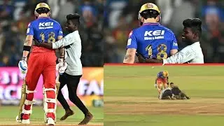 Virat Kohli's Heartwarming Gesture: Fan Touches His Feet & What Happens Next Will Amaze You!