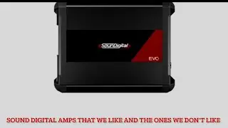 How and why we use Sound Digital amplifiers in our audio builds . We love  their size to power ratio