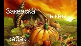 Закваска тыквы