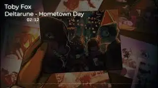 Deltarune Hometown Day slowed to perfection {Slowed+Reverb+Rain}