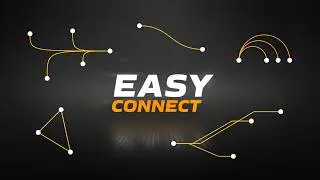Connect layers with dynamic lines in Adobe After Effects with Easy Connect (tool)