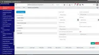 Employee Leave Application Process