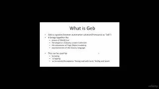 Learn Automation with Geb and Spock - learn Automation Testing