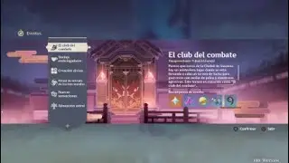 El club del combate. La vorágine infinita. 3800 puntos.Genshin Impact