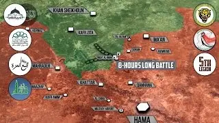 21 апреля 2017. Военная обстановка в Сирии. Операция США и боевиков против  ИГИЛ. Русский перевод.
