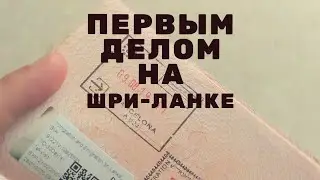 Первым делом в Шри-Ланке после посадки: виза, деньги, интернет, такси убер