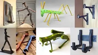 70 Fun Railroad Spike Welding Projects / scrap metal art / easy fun welding projects for beginners