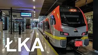 🇵🇱 Łódzka Kolej Aglomeracyjna (ŁKA) - Łódź Metropolitan Railways (2021) (4K)