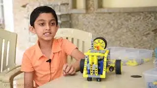 QtPi Robotics Workshop at LakeDew - Kids share coding, building robots and apps experience