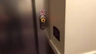 Kone EcoDisc lift in Premier Inn, Dumbarton