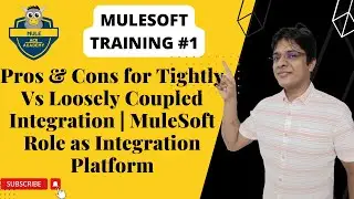 #00:  Pros & Cons for Tightly Vs Loosely Coupled Integration | MuleSoft Role as Integration Platform