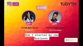 Instagram Live with Hazem Hamrouni : how I started my own business