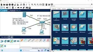 17 - Configuration et vérification d’un serveur DNS sous Cisco Packet Tracer : Cas pratique simple