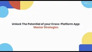 Here's How To Optimize Cross-Platform Apps (EXPERT ADVICE) | Application Performance Optimization