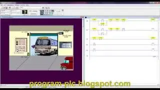 Door Simulator on LogixPro 500 PLC Simulator