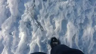 Walking on snow. The sound. Love it.
