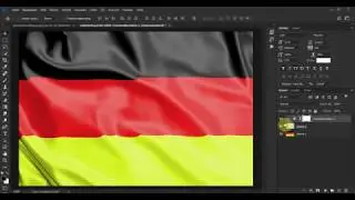 Flagge mit 3D Effekt