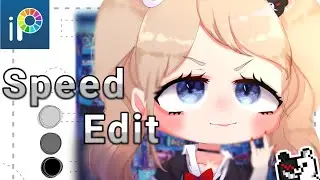 Speed Edit//Gacha club// Danganronpa junko enoshima// ibispaint X