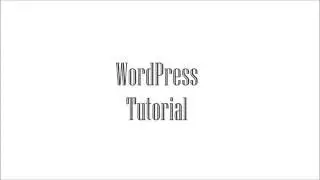 WordPress Tutorial - part 6: Landing Page