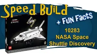 Building a LEGO NASA Space Shuttle Discovery