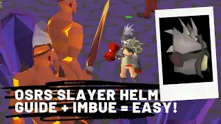 Slayer Helmet - How to Make and Imbue Easy and Fast - Beginner Guide OSRS