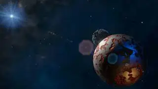 Alien planet (Blender)