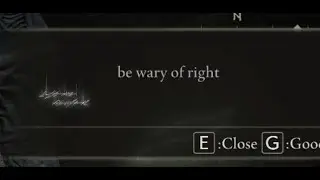 Be Wary of Right