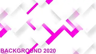 White geometric background video
