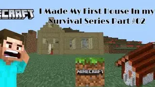 I Made A New House | Minecraft Survival Series #02 #minecraftpe #video