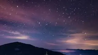 Milky Way, time-lapse