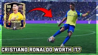 Are Cristiano Ronaldo Cards Good in EA FC Mobile? | UTOTS Cristiano Ronaldo Player Review