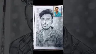 customer portrait 💝💝..#drawing #charcoaldrawing #darktip #pendrawing #drawingstyle #art #pencil