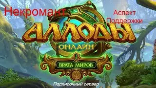 Гайд на некроманта в аспекте поддержки . Некр ПВП. Аллоды Онлайн.