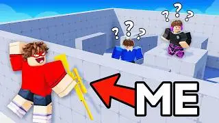 Hiding Out Of The Map To Cheat In Rivals Hide & Seek!
