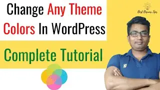 How To Change Any Theme Colors In WordPress | Hindi