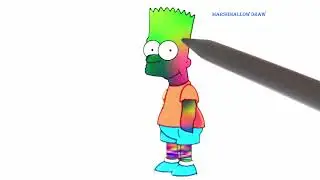 The Color Challenge! Bart Simpson