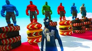 GTA 5 Epic Ragdolls | Spiderman and Super Heroes Jumps/fails Episode 106 (Euphoria Physics)