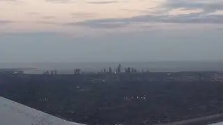 Take off from YYZ toronto Canada in 4K
