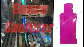 irregular shaped sachet liquid filling packing machine