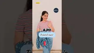 printed tunic from ajio 😍 #viralshorts #shortsfeed #trending #shorts #ajio #grwm ✨